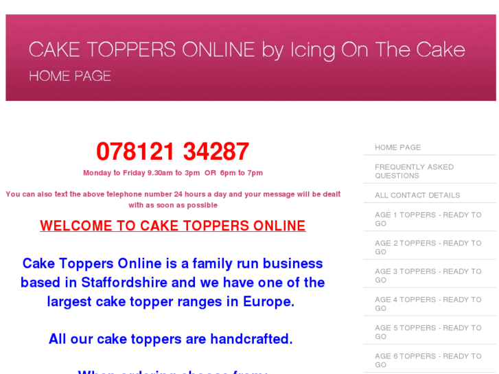 www.caketoppersonline.net