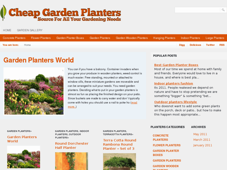 www.cheapgardenplanters.com