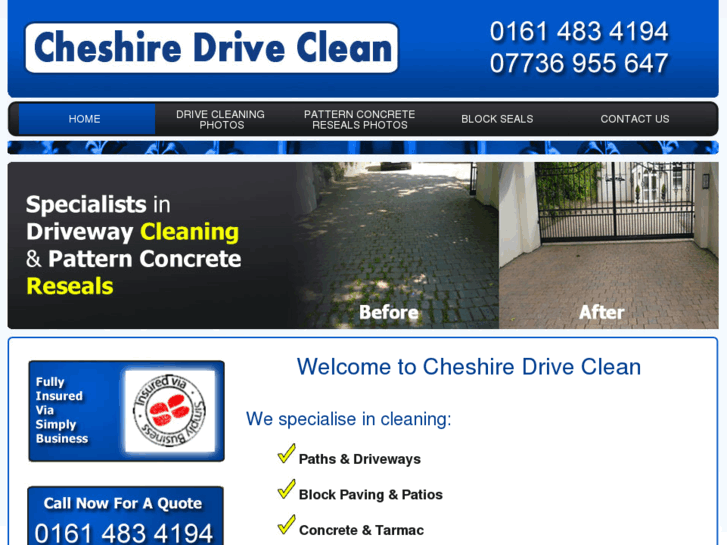 www.cheshiredrivecleanandreseals.com