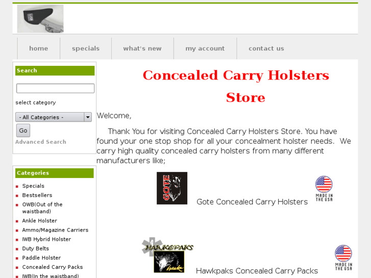 www.concealedcarryholstersstore.com