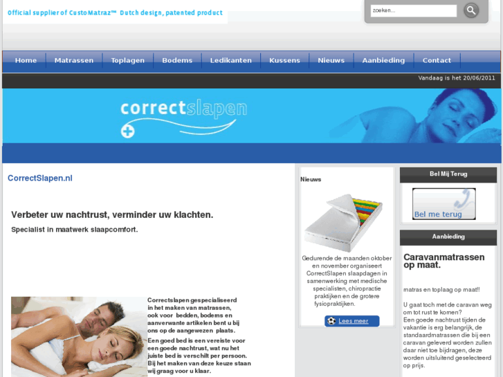 www.correctslapen.nl
