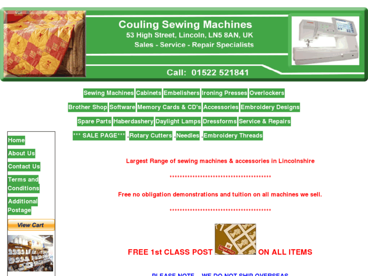 www.couling-sewingmachines.com