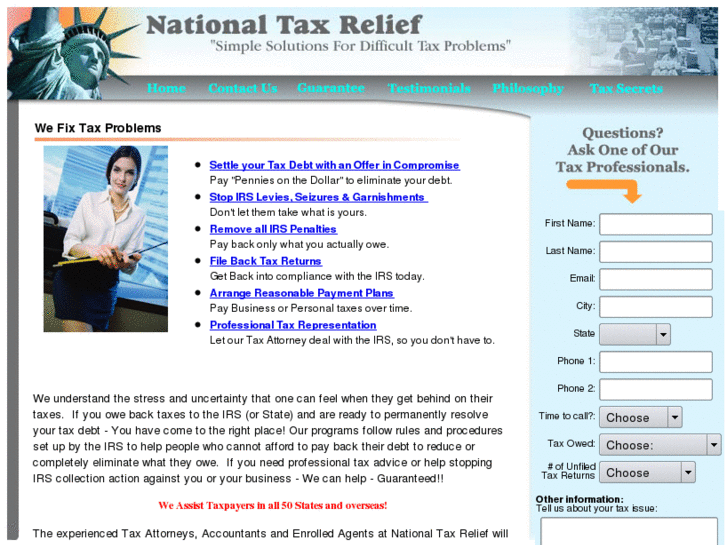 www.nationaltaxrelief.com