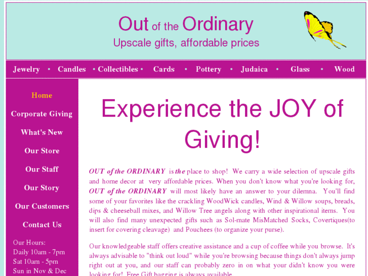 www.outoftheordinarygifts.com