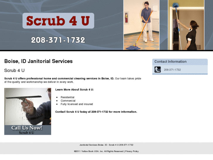 www.scrub4ujanitorial.com