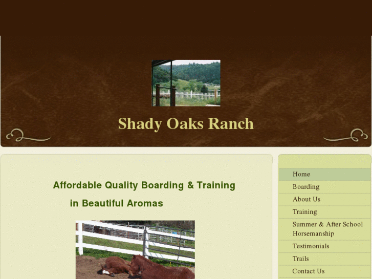 www.shadyoaksrancharomasca.com