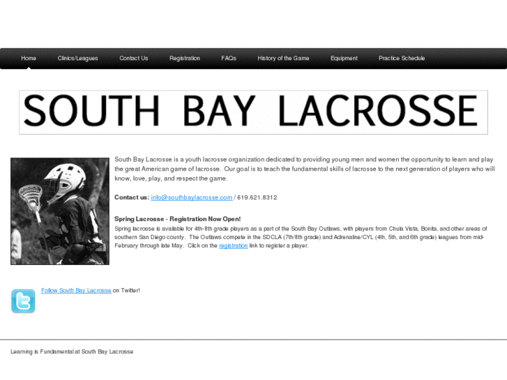 www.southbaylacrosse.com