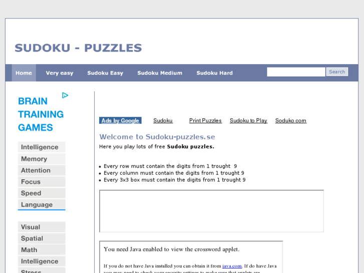 www.sudoku-puzzles.se