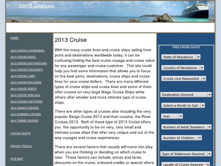 www.2013cruise.com