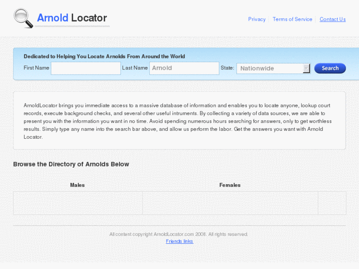 www.arnoldlocator.com