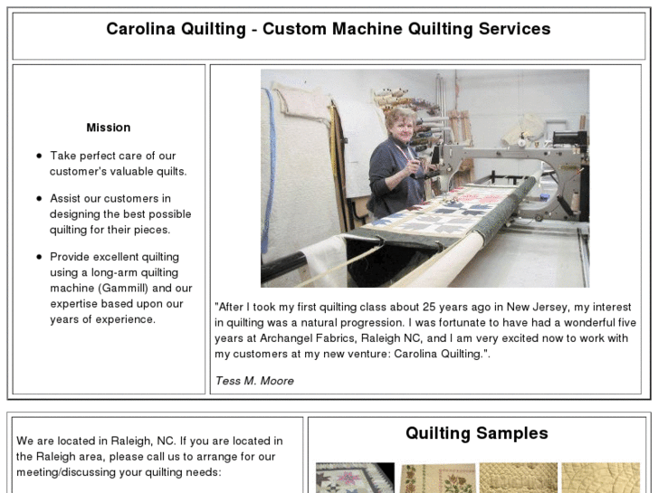 www.carolinaquilting.com