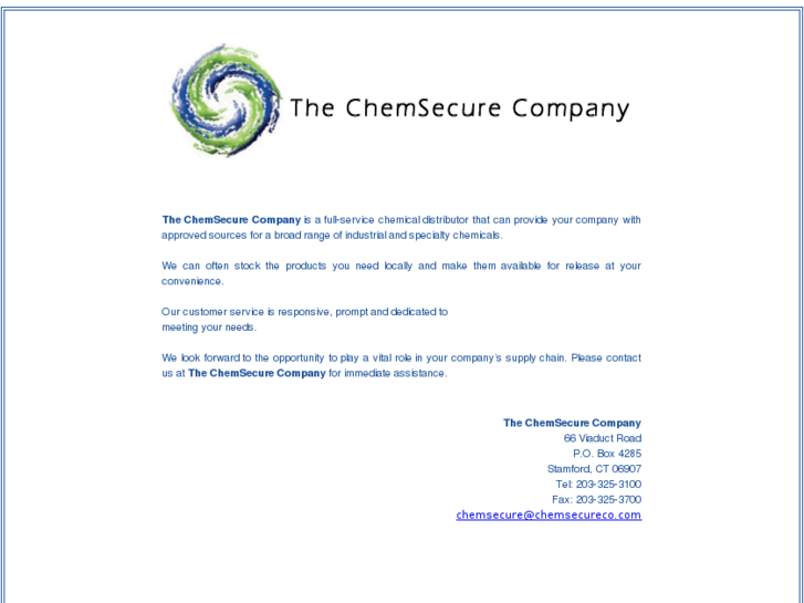 www.chemsecureco.com