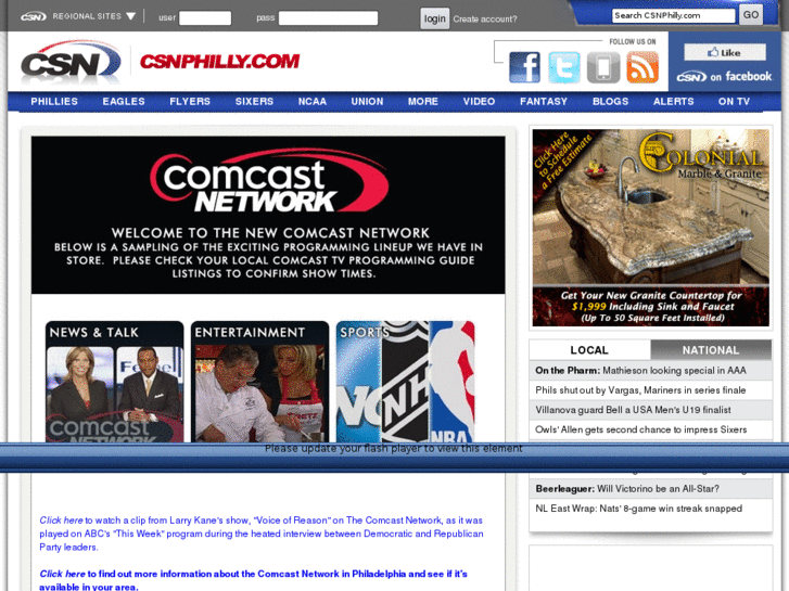 www.comcastnetwork.net