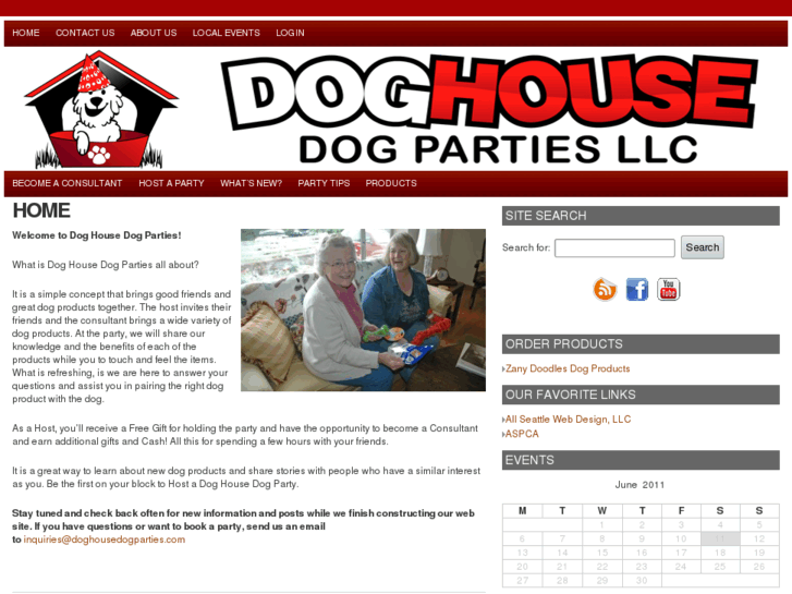 www.doghousedogparties.com