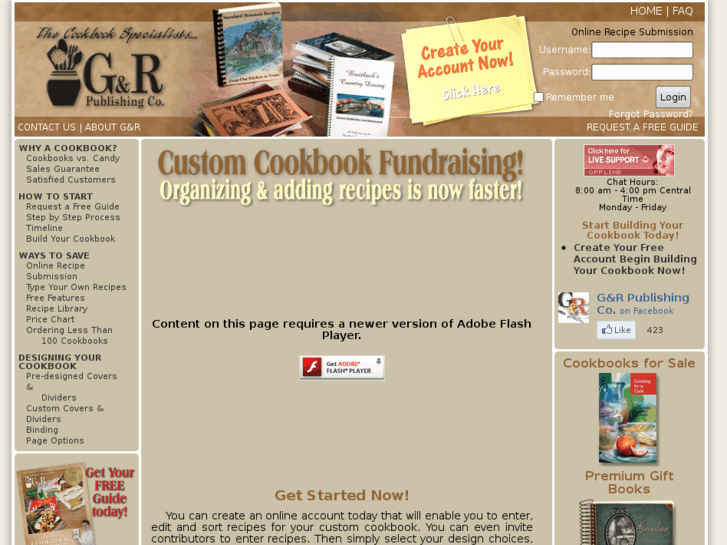 www.fundraising-cookbooks.com