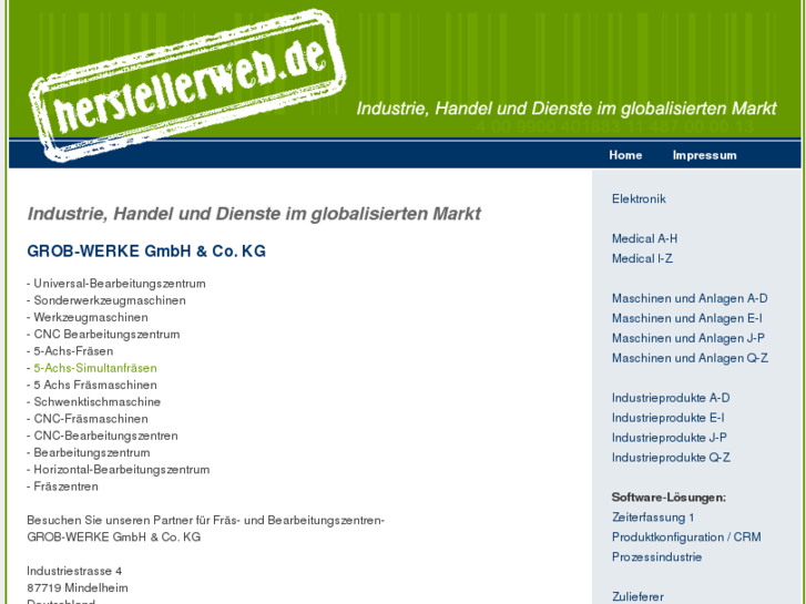 www.herstellerweb.de