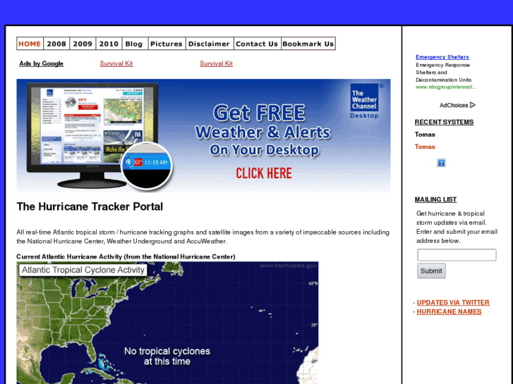 www.hurricanetracker.org