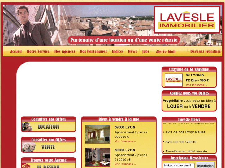 www.lavesle-immobilier.com