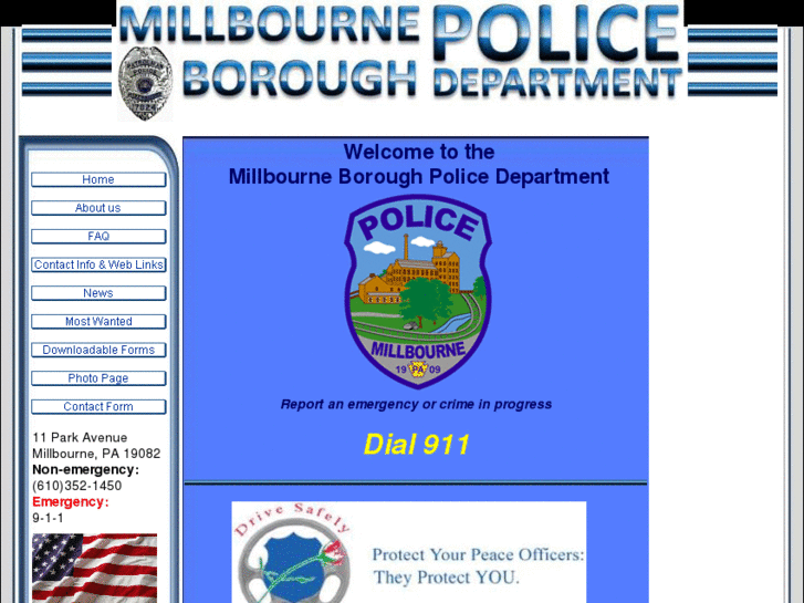 www.millbournepd.org