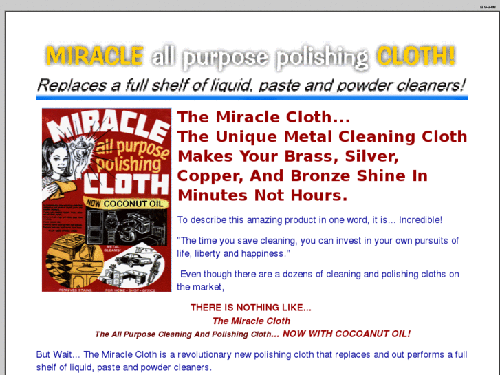 www.miracle-cloth.org