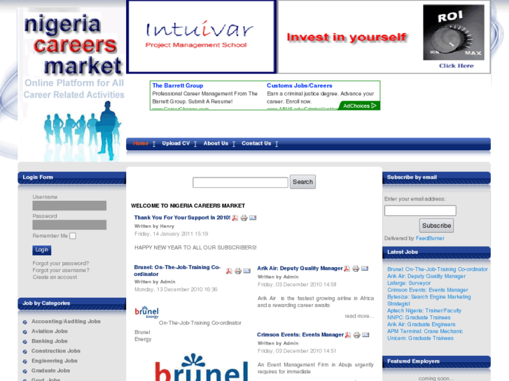 www.nigeriacareersmarket.com