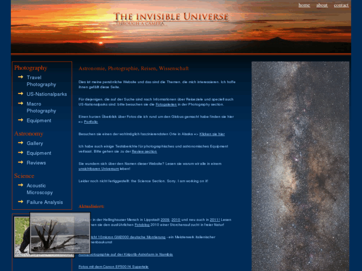 www.theinvisibleuniverse.com