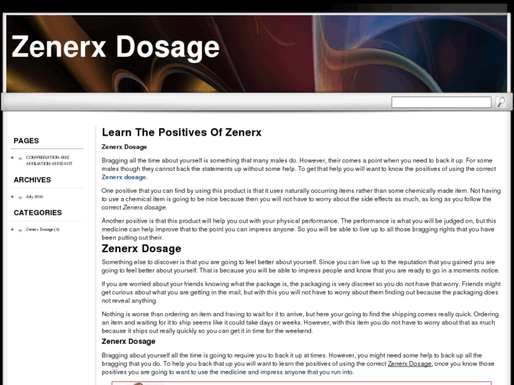 www.zenerxdosage.org