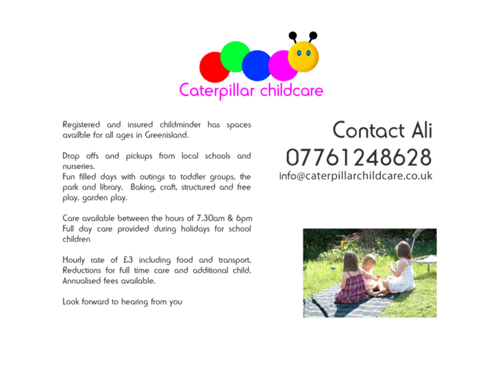 www.caterpillarchildcare.co.uk