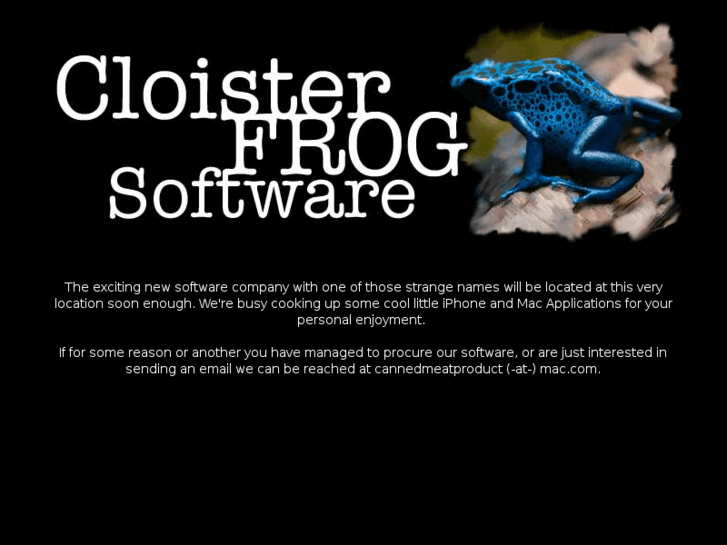 www.cloisterfrog.com