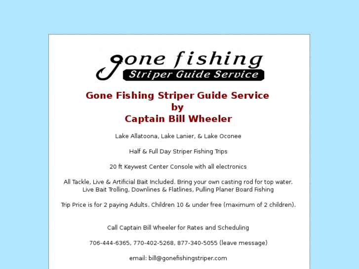 www.gonefishingstriper.com