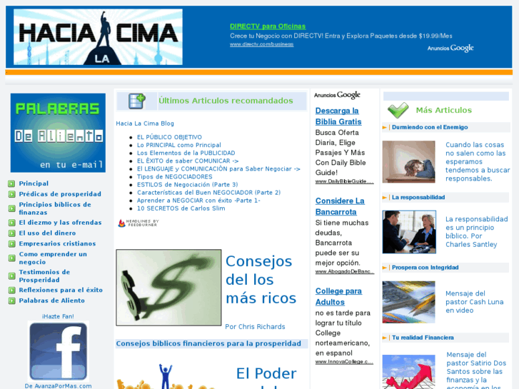 www.hacialacima.com