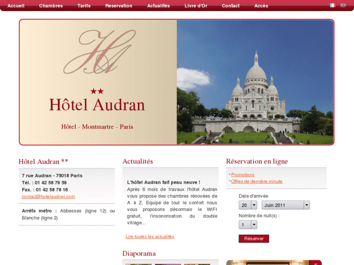 www.hotelaudran.com