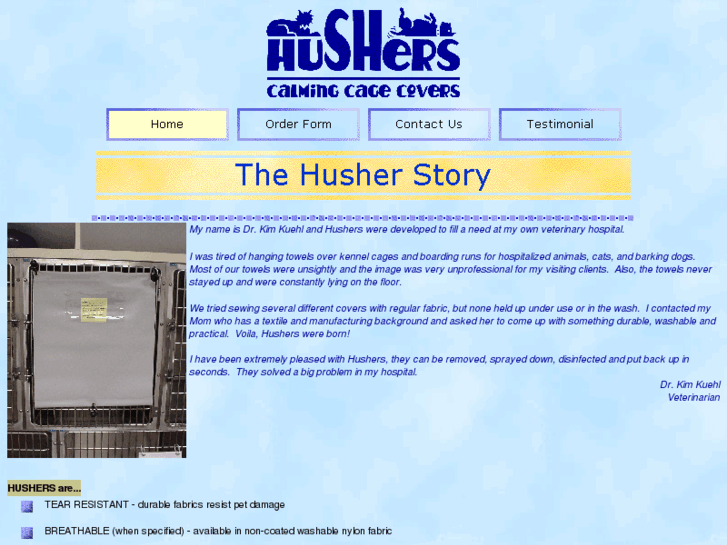 www.hushers.com