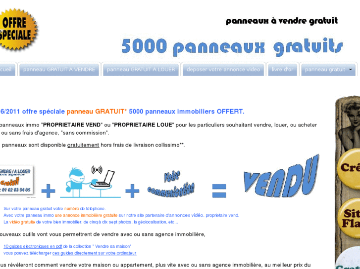 www.panneauxavendregratuit.fr