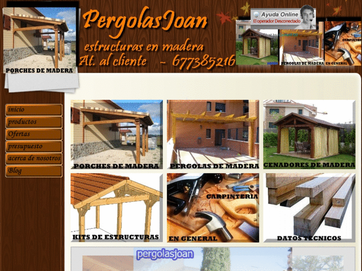 www.pergolasjoan.es