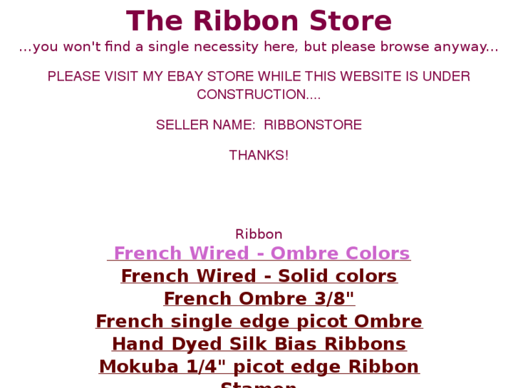 www.ribbonstore.com