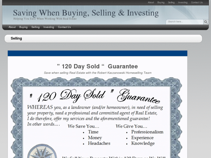 www.savingwhenselling.com