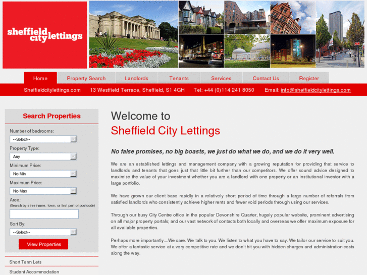 www.sheffieldcitylettings.com