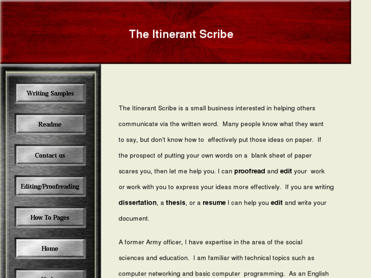 www.theitinerantscribe.biz