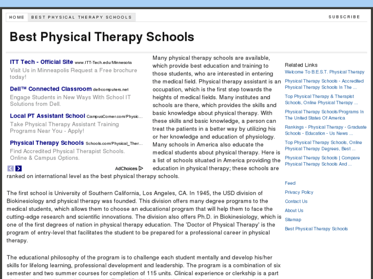 www.bestphysicaltherapyschools.com