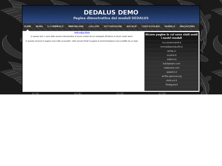 www.dedalusdemo.com