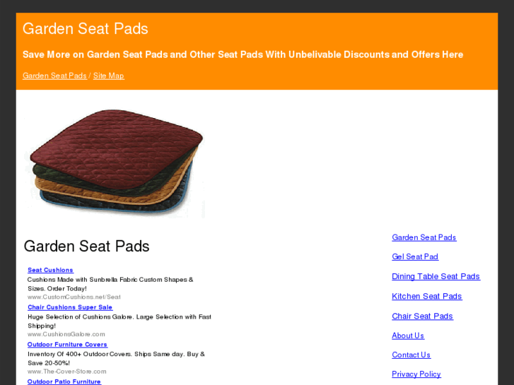 www.gardenseatpads.com