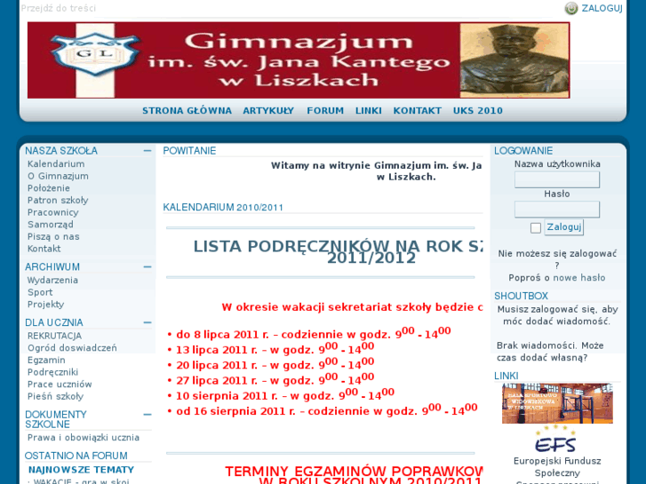 www.gimnazjum-liszki.pl