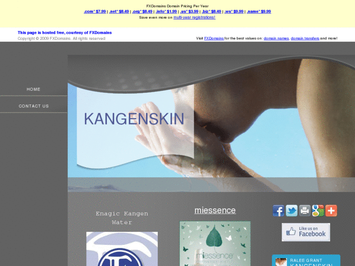 www.kangenskin.com