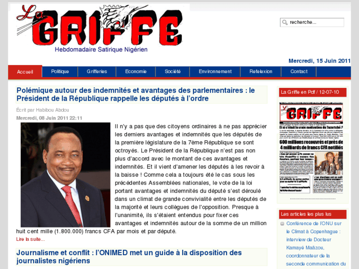 www.lagriffe-niger.com