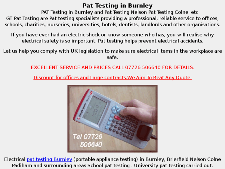 www.pattestingburnley.co.uk