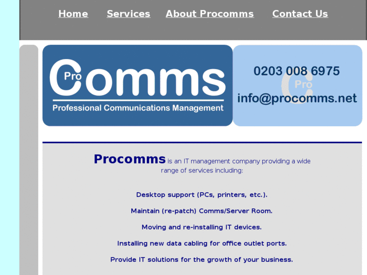 www.procomms.net