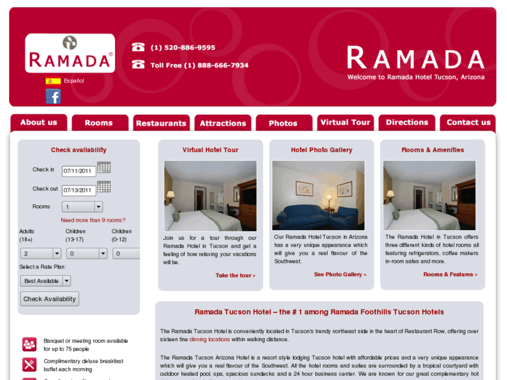 www.ramadafoothillstucson.com