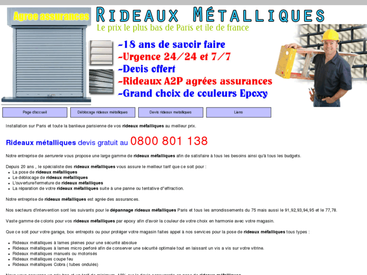 www.rideauxmetalliques.net