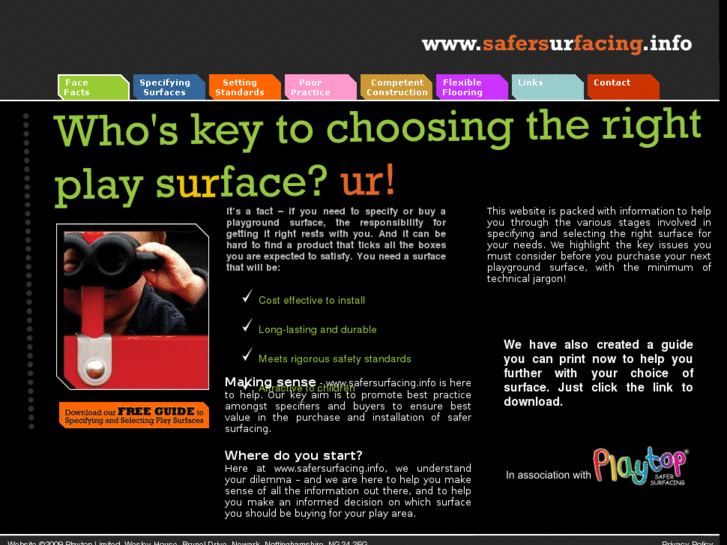 www.safersurfacing.info